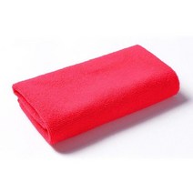 세차 유지보수 25*25cm 타올 소프트 마이크로 화이버 섬유 버핑 양털 흡수성 드라이 클리닝 키트, [01] Red