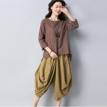 F6012-7012_항아리바지_배기_언발블라우스_할렘바지 7A38