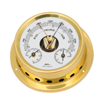 독일 피셔 Fischer 1508BTH-45 온도계 습도계 기압계 해상용 선박용 캠핑카용 온습도기압계 헨드메이드 제품