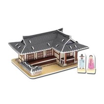 3D입체퍼즐 기와집 전통가옥 모형 만들기, 본상품선택_WADBE17
