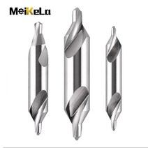 카운터싱크 카운터 싱크 1날 3날 홀형 MEIKELA-카바이드 센터 드릴 비트 60 도 각도 금속 CNC 하드 가공 텅스텐 스틸 드릴링 도구, [10] 6.0mm, 10 6.0mm