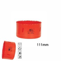 디앤씨공작소 바이메탈 홀쏘 홀컷터 홀쇼 111MM 원형타공기 매립등타공 홀캇타
