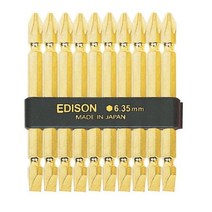 위즈펌 듀얼 에디슨-2600877 골드비트날셋트 MD-2110 6x1100mm SET 10개