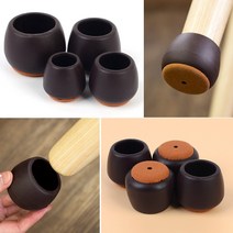 원형 의자소음방지 의자발캡 적정 37~40MM 식탁의자소음방지 의자고무발 긁힘방지캡