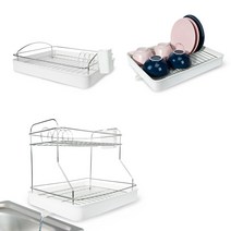 홈테리빙 식기건조대 스탠딩 홈쇼핑 부착식 아기 이유식 걸이식, 화이트