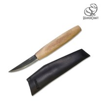 [비버크래프트]휘틀링 슬뢰이드 나이프 C4X(가죽쉬스포함), 단품, 상세 설명 참조