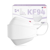 KF-94 더착한 보건용 황사방역용 마스크, 50매, 4개, 화이트