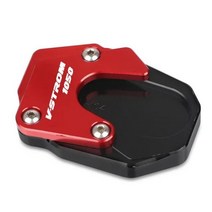 스즈키 VSTROM 1050 V-STROM 1050XT - 오토바이 부품 킥스탠드 확장 풋 사이드 스탠드 확대기 플레이트 패드, V-STROM 1050_2, 1개