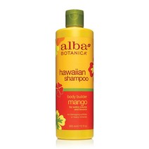 Alba Botanica 하와이안 샴푸 바디 빌더 망고, 355ml, 1개