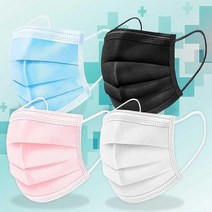 오디디아이 비말차단용마스크 덴탈마스크 병원 일회용50매 100, 100개입