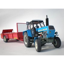 1: 32 czech zetor 8011 트랙터 종이 모델 농업 기계 수동 diy