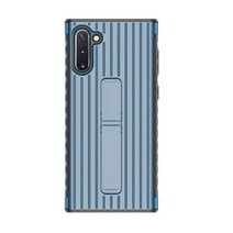 노트 10 플러스 갤럭시 프로 스탠딩 풀 폰 보호 궁극적 인 터프 아머 스탠드 쉘, Note10 Blue