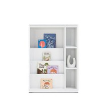 고객대기실 잡지 꽂이 다용도 책장 신문걸이 매거진렉, 민트