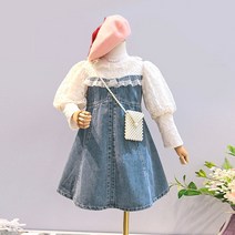 샤랄라 레이스장식 청원피스 아동복 아동원피스 여아원피스 키즈원피스 여자아동복 여아옷 여아의류