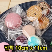 다포장 OPP접착 신문화이트(소) 투명비닐 쿠키포장 10X11+4, 500개