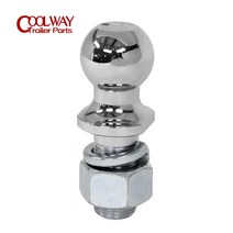 캠핑카 액세서리 감성 용품 수납가방 차박 준비물 사다리 가죽 장갑 크롬 히치 마운트 토우 볼 50mm 생크, 한개옵션0