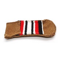 손가락 보호용 앞막힘 가죽골무B, 1개