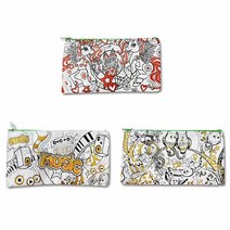 재료 다용도 그리기 파우치 패브릭 천 손가방 만들기