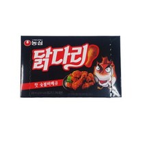 원하프닭다리핫숯불바베큐 66G/농심, 단품