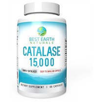 (번들) 베스트얼스네추럴스 카탈라제 카탈라아제 15000 60캡슐 2통 Best Earth Naturals Catalase 15000