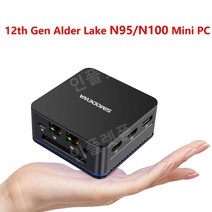SZ BOX 데스크탑 게이밍 PC 인텔 12 세대 알더 레이크 N95 N100 미니 PC 윈도우 11 인텔 N100 LPDDR5 12GB 인텔 N95 DDR4 16GB, 중국, 유럽 연합, N95 16GB 1TB