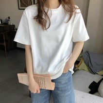 베이직반팔티 무지 티셔츠 9컬러 면 5부 반팔 티 흰색 여자 흰색 흰티 무지티셔츠 실켓 이너