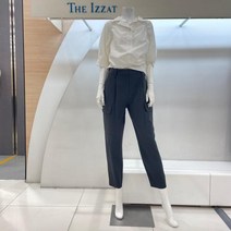 [더아이잗뉴욕] 백밴딩 아웃 포켓 핀턱 팬츠 (IL4N0SL72_990)