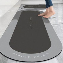닐스샵_ 흡수발매트 현관발매트 현관발판매트 주방발판 귀여운발매트 레인매트 _neills, 닐스샵_ (이거찜)빨아쓰는 규조토 발매트 욕실 화장실, 닐스샵_ 딥그레이 대