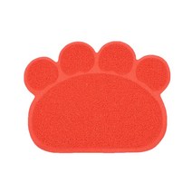 강아지미끄럼방지매트 카펫 새로운 발 인쇄 패드 개 고양이 배변 매트 애완 동물 강아지 키티 접시 먹이 그릇 플레이스 미끄럼 방지 방수 수면 침대, rosered_30x40CM