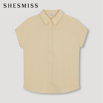 SHESMISS_02 [쉬즈미스] 가오리핏 셔츠_SWWSTM22010_YE