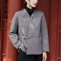 경량 패딩 여자 생활 개량 한복 계량 저고리 누비옷 법복 절옷 승복 절복 겨울 누빔 솜 한복 자켓