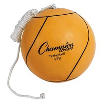 Champion Sports Optic 옐로우 테더 볼