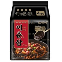 삼양 이춘삼짜장 128g 16봉 진짜춘장 리얼 짜장라면