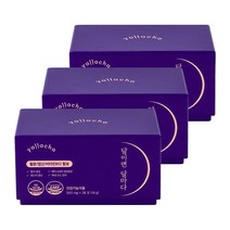 얄라차 맛있는 포도맛 츄어블 철분제 달이면 달마다, 28개입, 3box
