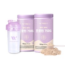 푸름웰니스 WPI WPC 프로틴 750G 식물성 단백질 파우더 보충제 분리대두단백질