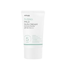 아누아 5 제로 무기자차 선크림 50ml(SPF50+), 1개