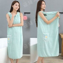 샤워가운빠른 건조 웨어러블 목욕 가운 산호 양털 타월 드레스면 여성 흡수성 랩 터번 사우나 담요, b, l(65-85kg 용 슈트)