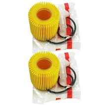 TOYOTA COROLLA C-HR ALLI AURIS AVENSIS PRIUS RAV4 VERSO YARIS LEXUS CT200H NX200 용 오일 필터 04152-37010, [02] 2 pcs