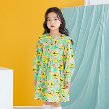 아이러브제이 [아이러브제이] 샤틴 플라워 카라 원피스 JUSOP19