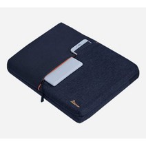 멀티전면포켓 태블릿PC 두꺼운 극세사안감 파우치(9-11인치용) 슬림 LG 커버 맥북에어, Simtop 파우치, ST-04(블랙)