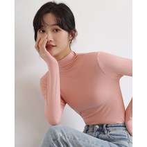 블링앤수 터틀 긴팔 기본핏 캐주얼 무지 니트 AZZ012