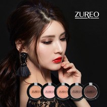 주레오 자연스러운 포인트 실키 터치 아이섀도우 5가지 컬러, 상세설명 참조, 04 로즈 브라운-탤크