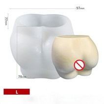 3D 실리콘몰드 캔들 입체 비누 수제 대형 3d 로맨틱 커플 초상화 연인 실리콘 촛불 금형 조각 예술 아로마 테라피 석고 홈 장식 금형 결혼 선물, e