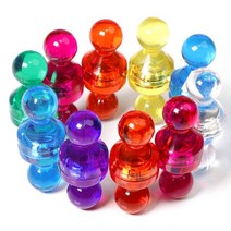 네오디움 장구자석 큐티 메모 체스 11mm, 노랑/11mm