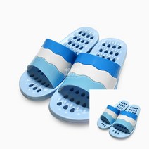 투룸 신혼집 슬리퍼행거 모델하우스 화장실신발 미끄럼방지 욕실화추천 안전욕실화 깔끔한욕실 욕실실내화, 블루