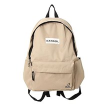캉골 백팩 데일리 가방 베이지 책가방 노트북 백팩 KGSA-BG000195 카라비너 동봉