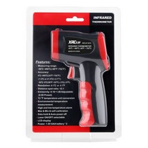 디지털 적외선 온도계 비접촉 레이저 IR 온도 LCD 디스플레이 건 고온계 테스터 수족관 온도 계측기, CHINA_XRCLIF-327B