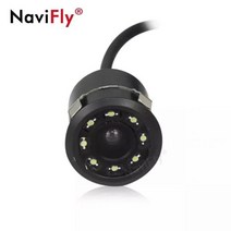 Navi팬 HD 나이트 비전 자동차 후방 카메라 170 와이드 앵글 리버스 주차 방수 LED 자동 백업 모니터 유니버설, 8LED 018, 12V