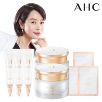 [김혜수 기미 크림 더블 세트] AHC 에이치 멜라 루트 크림 50ml 2개+10ml 3개+앰플 체험분 3매 증정, 옵션선택:001_01)멜라루트 크림