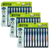 바른생활 좋은칫솔 초극세모 30개, 탄력모, 24개